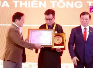 Truyền hình VTC6 đưa tin Chùa Thiền Tông Tân Diệu góp công bảo tồn Di sản Văn hóa Dân tộc
