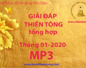 Giải Đáp THIỀN TÔNG - tổng hợp Tháng 01.2020 MP3