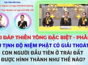 Giải đáp Thiền tông  2025  Phần 17:  Tu Tịnh độ có giải thoát không? Con người đầu tiên