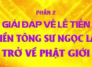 Đặc biệt  - Giải đáp Thiền tông 2025 mới về Lễ tiễn Thiền Tông sư Ngọc Lâm về Phật giới - Phần 2