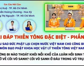 Giải đáp Thiền tông 2025 - Phần 18:  Cõi vô sanh ở đâu? Tại sao Việt Nam là nơi công bố Thiền Tông?