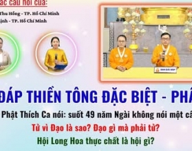 Giải đáp Thiền tông 2026 - Đặc biệt Phần 25 - Suốt 49 năm Phật không nói? Hội Long Hoa là hội gì? Tử vì đạo?