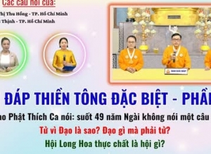 Giải đáp Thiền tông 2026 - Đặc biệt Phần 25 - Suốt 49 năm Phật không nói? Hội Long Hoa là hội gì? Tử vì đạo?